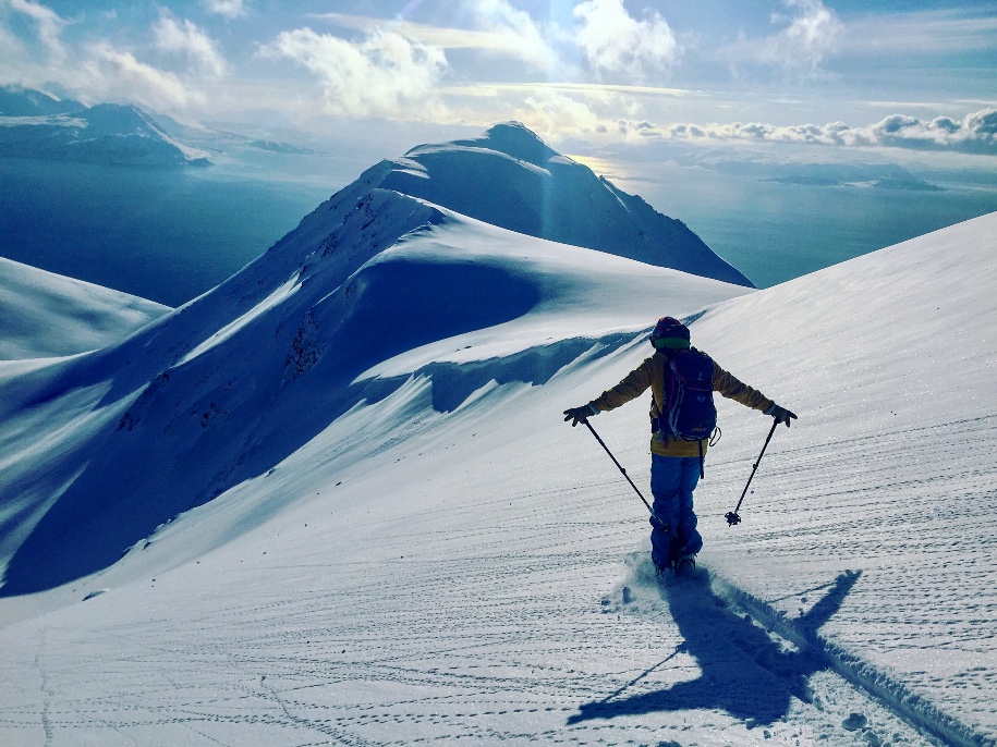 Ski et voile dans les Alpes de Lyngen en Norvège 4